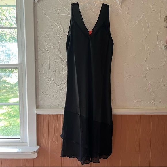 Joe Fresh Dresses & Skirts - Joe Fresh Black V-Neck Midi Dress